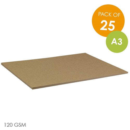 CleverPatch Cover Paper - Brown - A3 - Pack of 25