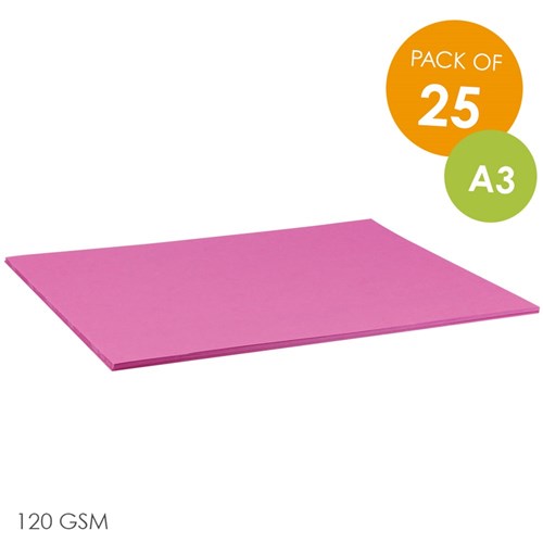 CleverPatch Cover Paper - Pink - A3 - Pack of 25