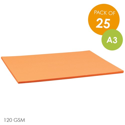 CleverPatch Cover Paper - Orange - A3 - Pack of 25