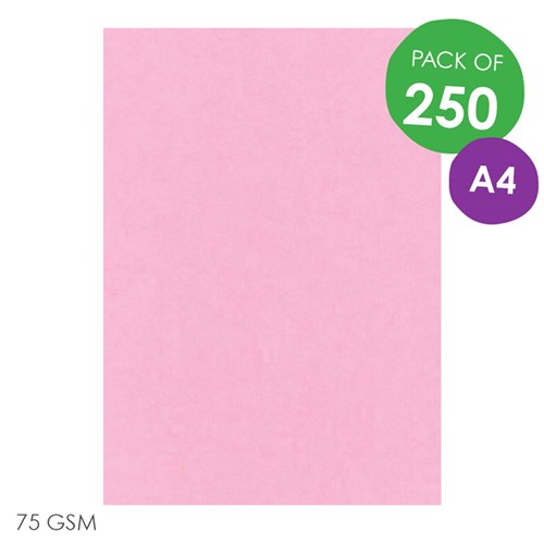 CleverPatch Copy Paper - Pastel Pink - A4 - Pack of 250