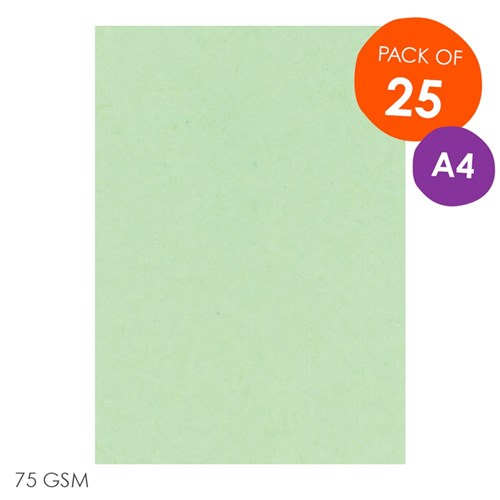 CleverPatch Copy Paper - Pastel Green - A4 - Pack of 25
