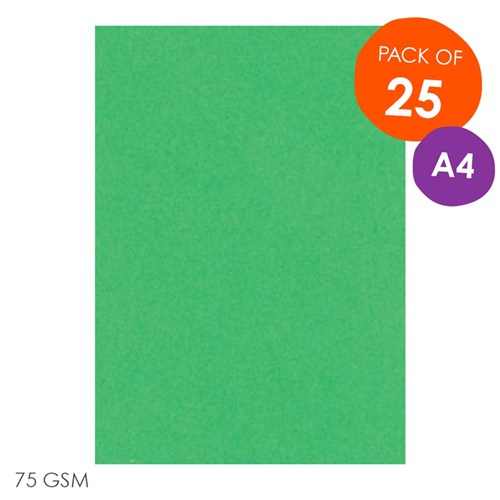 CleverPatch Copy Paper - Bright Green - A4 - Pack of 25