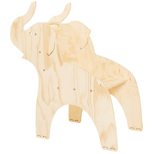 Wooden Elephant Chair