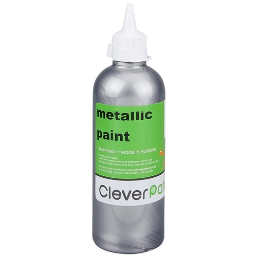 CleverPatch Metallic Paint - Silver - 500ml