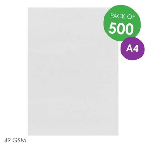 Newsprint Paper - A4 - Pack of 500