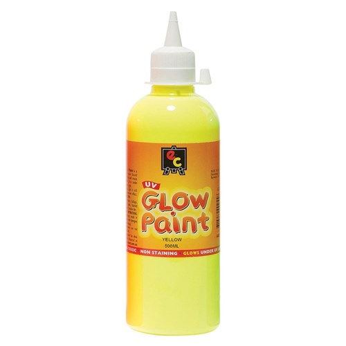 EC UV Glow Paint - Yellow - 500ml