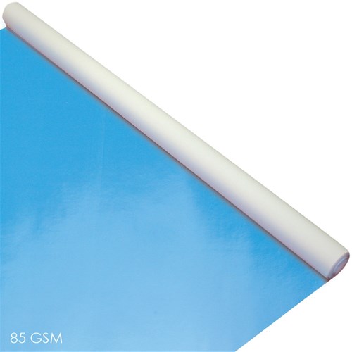 Display Poster Roll - Gloss - Light Blue - 10 Metres