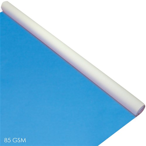 Display Poster Roll - Fluorescent - Blue - 10 Metres