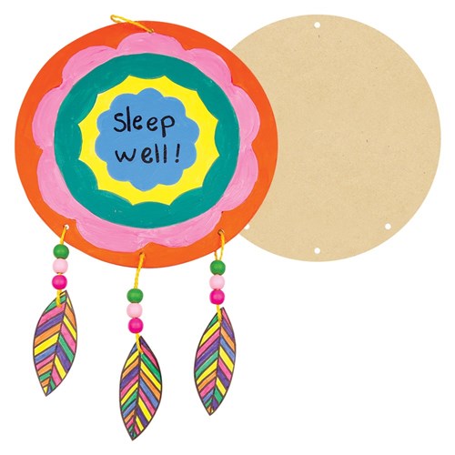 Wooden Dream Catcher Shapes - Pack of 10