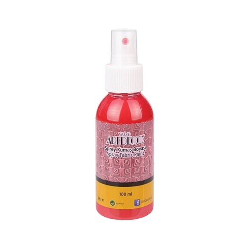 ARTDECO Spray Fabric Paint - Red - 100ml