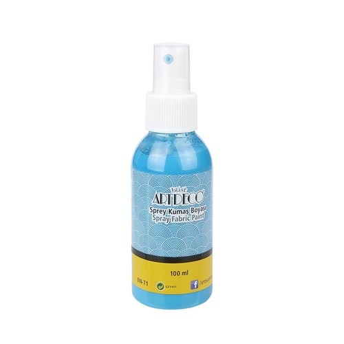 ARTDECO Spray Fabric Paint - Turquoise - 100ml