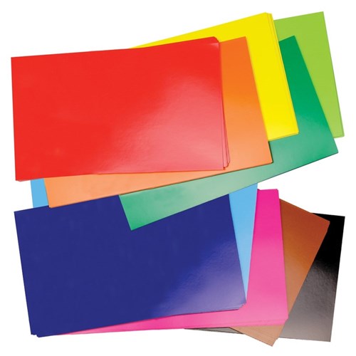 Kinder Glossy Paper Rectangles - 12.5 x 25cm - Pack of 360