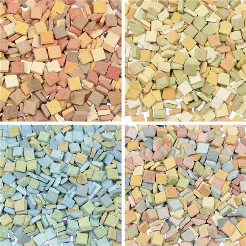 Mosaic Sand Tiles - 1kg - Set of 4