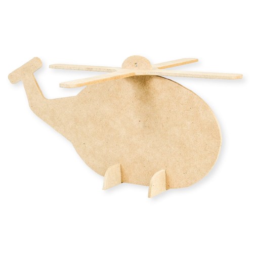 3D Wooden Helicopter - Pack of 10