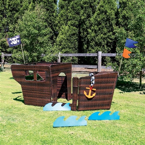 Outdoor Wicker Ship