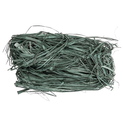 Natural Raffia - Black - 25g Pack