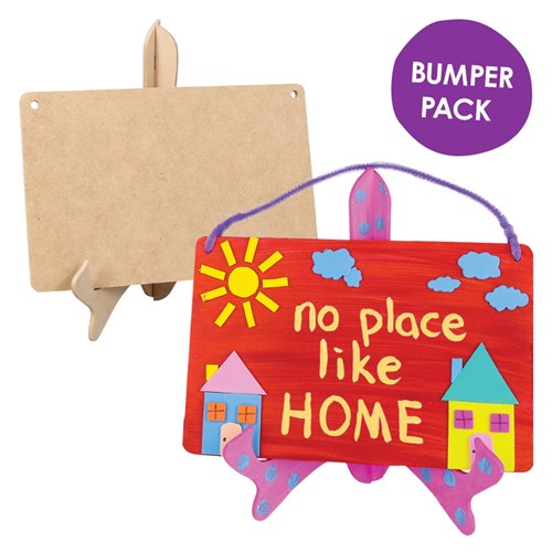 Wooden Plaque and Plate Stand Bumper Pack