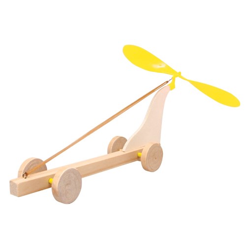 Wooden Propeller Cars - Pack of 4