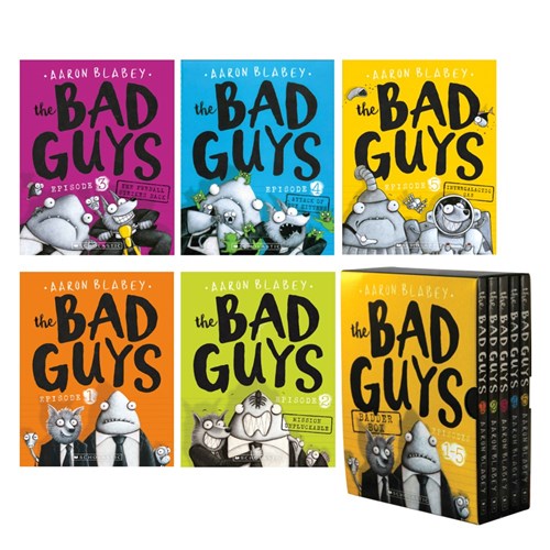 The Bad Guys: Badder Box - Set of 5 Books | CleverPatch - Art & Craft ...