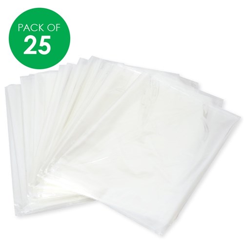 Cellophane Sheets - Clear - Pack of 25