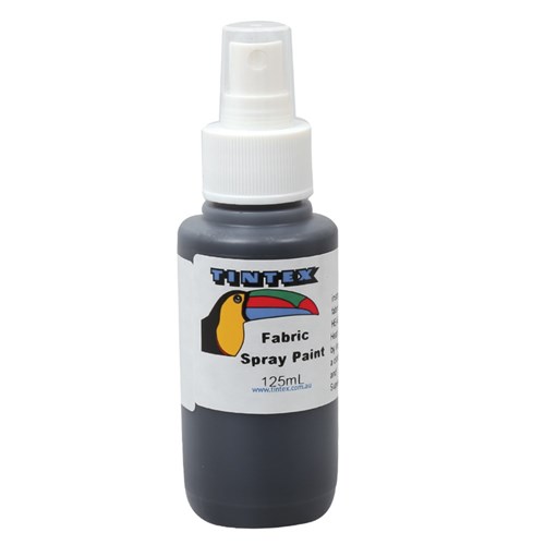 Tintex Fabric Spray Paint - Black - 125ml