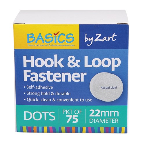 Hook and Loop Fasteners - Pack of 150