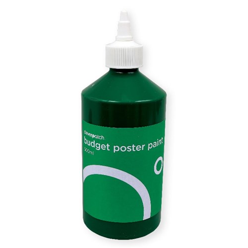 CleverPatch Budget Poster Paint - Green - 500ml