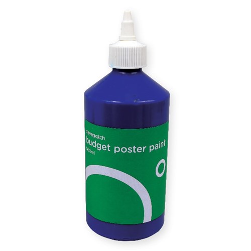 CleverPatch Budget Poster Paint - Blue - 500ml