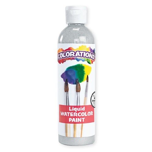 Colorations Liquid Watercolour - Silver - 236ml