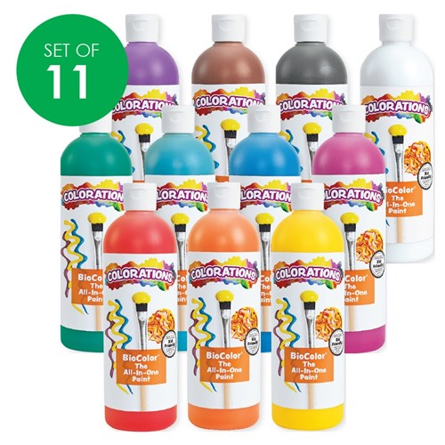 BioColour Paint - 473ml - Set of 11 Colours