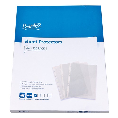 Sheet Protectors - A4 - Pack of 100