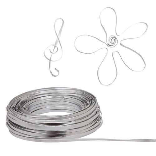 Armature Wire - Flat - 5mm x 50m