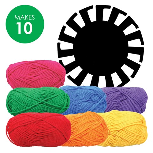 Plastic Weaving Baskets Kit - Makes 10