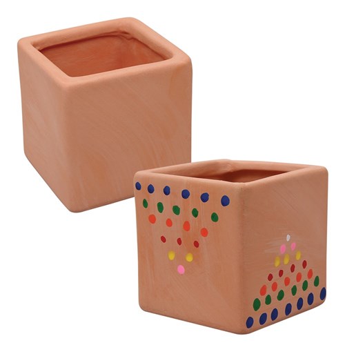 Terracotta Square Pot - Each