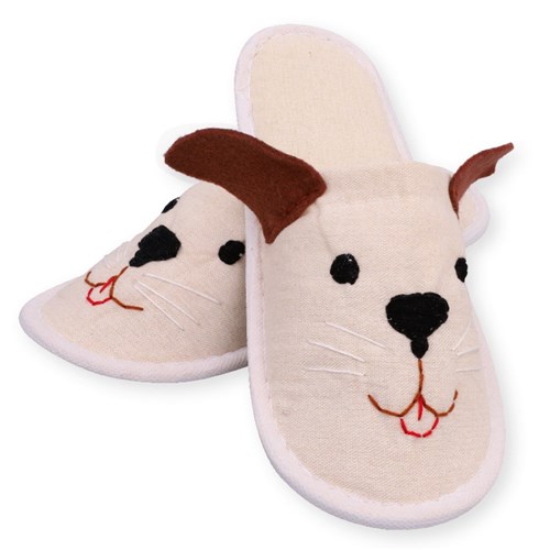 Fabric Slippers - Pair