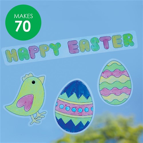 Easter Window Clings Bumper Pack