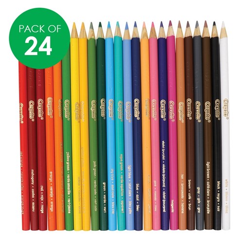 Crayola Coloured Pencils - Pack of 24