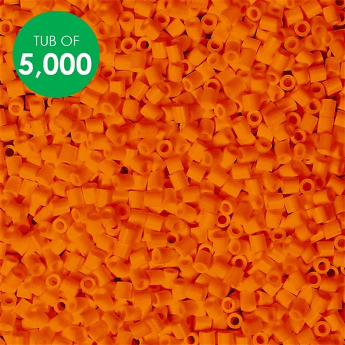 CleverPatch Iron Beads - Orange - Tub of 5,000