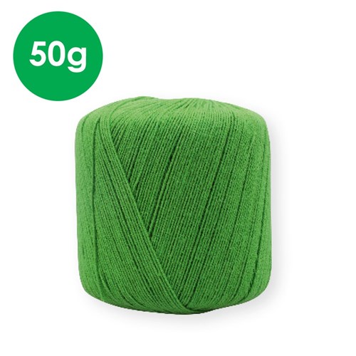 Crochet Cotton - Green - 50g