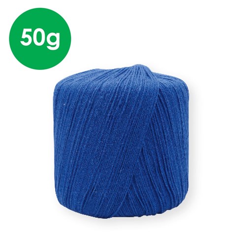 Crochet Cotton - Blue - 50g