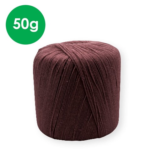 Crochet Cotton - Brown - 50g