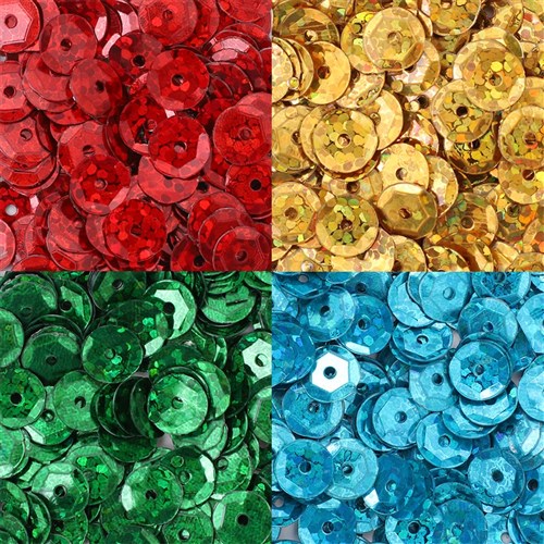 Cup Sequins - Assorted - 27g Pack