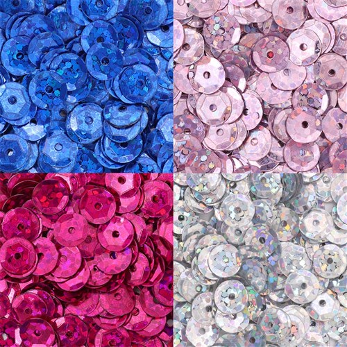 Cup Sequins - Assorted - 27g Pack