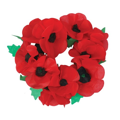 Tissue Paper Poppies - Pack of 30