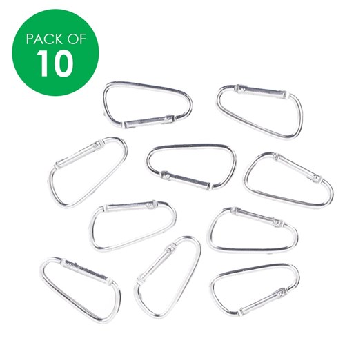 Carabiner Clips - Pack of 10