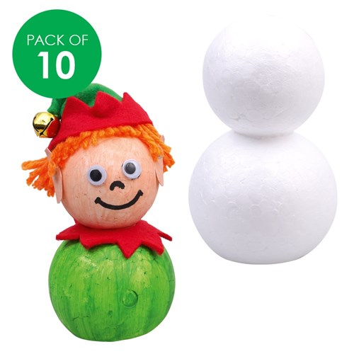 Decofoam Character Shapes - Pack of 10