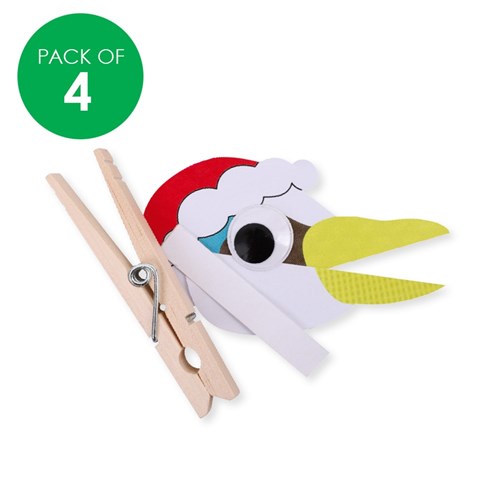 Christmas Peg Characters CleverKit Multi Pack - Pack of 4