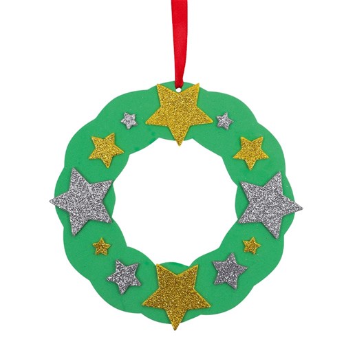 Foam Wreaths - Pack of 10