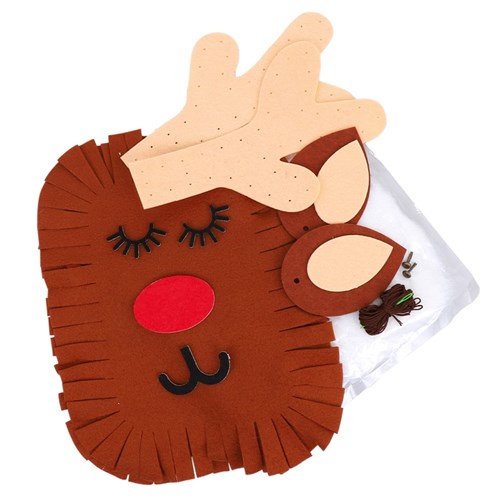 Knot Pillow Kit - Reindeer