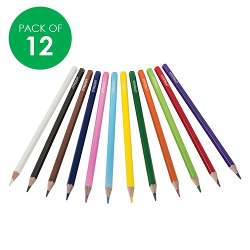 Creatistics Coloured Pencils - Pack of 12